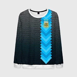 Свитшот мужской Аргентина форма, цвет: 3D-белый
