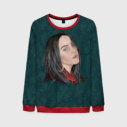 Свитшот мужской Billie Eilish, цвет: 3D-красный