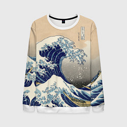 Мужской свитшот Kanagawa Wave Art