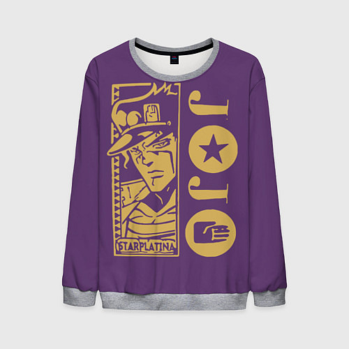 Мужской свитшот JoJo Bizarre Adventure / 3D-Меланж – фото 1