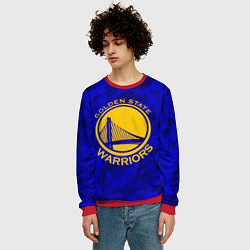 Свитшот мужской GOLDEN STATE WARRIORS, цвет: 3D-красный — фото 2