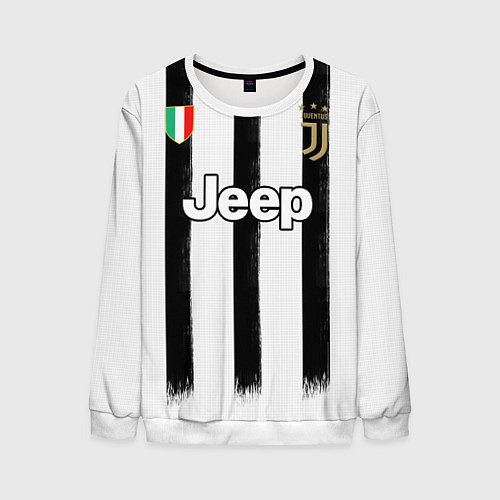 Мужской свитшот Juventus home 20-21 / 3D-Белый – фото 1