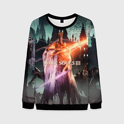 Свитшот мужской Dark Souls 3 Pontiff Sulyvahn, цвет: 3D-черный
