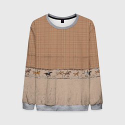 Свитшот мужской Всадники, цвет: 3D-меланж