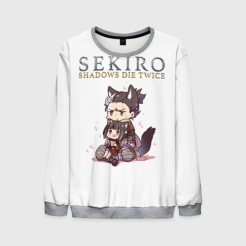 Мужской свитшот Sekiro:Shadows Die Twice / 3D-Меланж – фото 1
