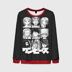 Свитшот мужской One Piece, цвет: 3D-красный