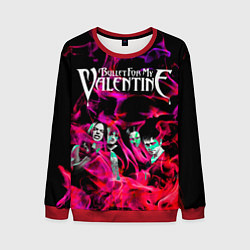 Свитшот мужской Bullet For My Valentine, цвет: 3D-красный