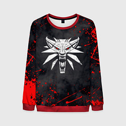 Свитшот мужской ВЕДЬМАК, цвет: 3D-красный