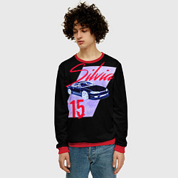 Свитшот мужской S15, цвет: 3D-красный — фото 2