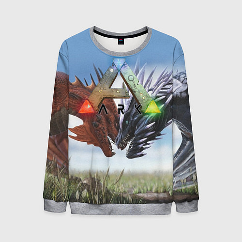 Мужской свитшот Ark Survival Evolved / 3D-Меланж – фото 1
