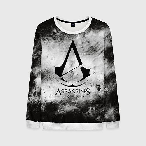 Мужской свитшот Assassin’s Creed / 3D-Белый – фото 1