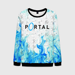 Свитшот мужской PORTAL, цвет: 3D-черный