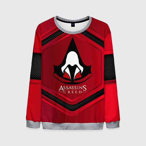 Мужской свитшот Assasin's creed / 3D-Меланж – фото 1