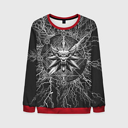 Свитшот мужской The Witcher, цвет: 3D-красный