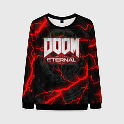 Свитшот мужской DOOM ETERNAL, цвет: 3D-черный