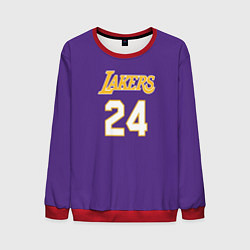 Свитшот мужской Los Angeles Lakers Kobe Brya, цвет: 3D-красный