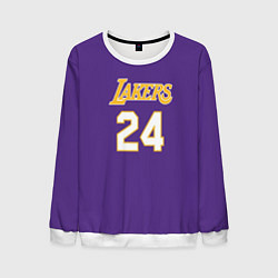 Свитшот мужской Los Angeles Lakers Kobe Brya, цвет: 3D-белый