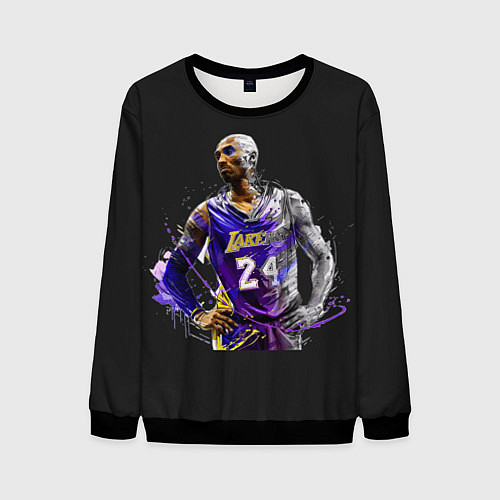 Мужской свитшот Kobe Bryant / 3D-Черный – фото 1