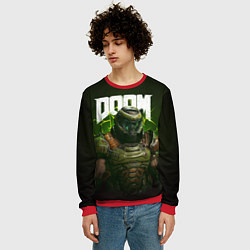 Свитшот мужской Doom Eternal, цвет: 3D-красный — фото 2