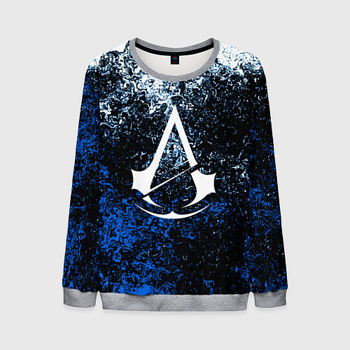 Мужской свитшот ASSASSINS CREED / 3D-Меланж – фото 1
