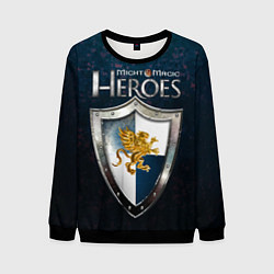 Свитшот мужской Heroes of Might and Magic, цвет: 3D-черный