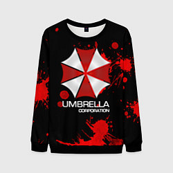 Свитшот мужской UMBRELLA CORP, цвет: 3D-черный