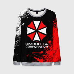 Свитшот мужской UMBRELLA CORPORATION, цвет: 3D-меланж
