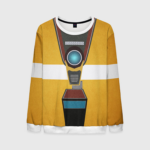 Мужской свитшот CL4P-TP / 3D-Белый – фото 1