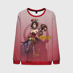 Свитшот мужской Mad Moxxi, цвет: 3D-красный