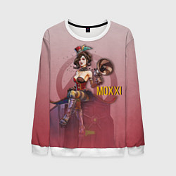 Свитшот мужской Mad Moxxi, цвет: 3D-белый