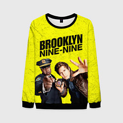 Свитшот мужской Brooklyn Nine-Nine, цвет: 3D-черный