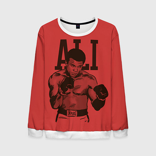 Мужской свитшот Ali / 3D-Белый – фото 1