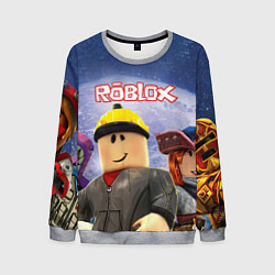 Свитшот мужской ROBLOX, цвет: 3D-меланж