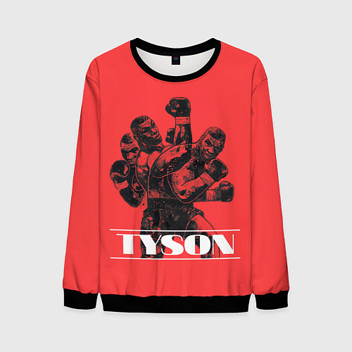 Мужской свитшот Tyson / 3D-Черный – фото 1