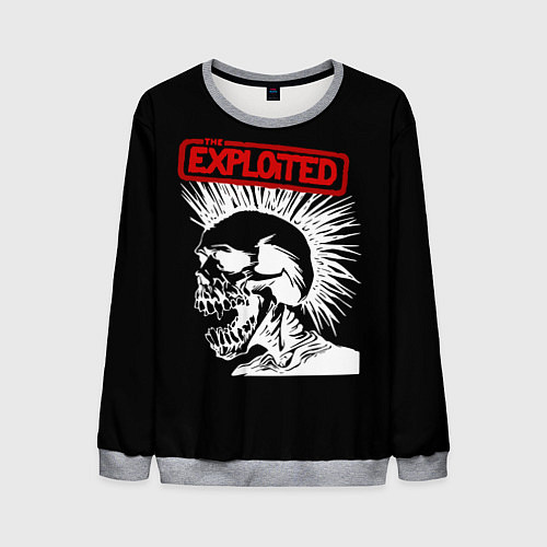 Мужской свитшот The Exploited / 3D-Меланж – фото 1