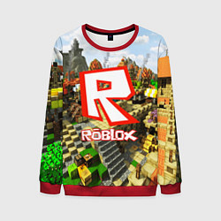 Свитшот мужской ROBLOX, цвет: 3D-красный