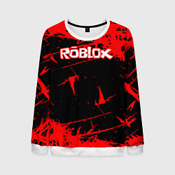 Свитшот мужской ROBLOX, цвет: 3D-белый
