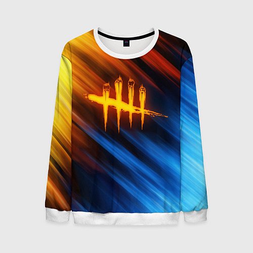 Мужской свитшот DEAD BY DAYLIGHT / 3D-Белый – фото 1