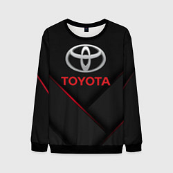 Свитшот мужской TOYOTA, цвет: 3D-черный