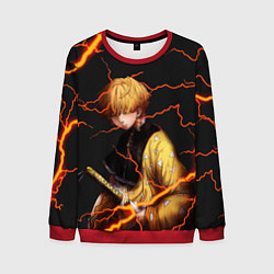 Свитшот мужской KIMETSU NO YAIBA, цвет: 3D-красный
