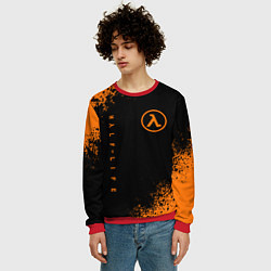 Свитшот мужской HALF-LIFE, цвет: 3D-красный — фото 2