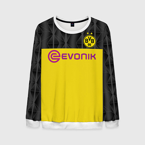 Мужской свитшот Sancho home UEFA 19-20 / 3D-Белый – фото 1