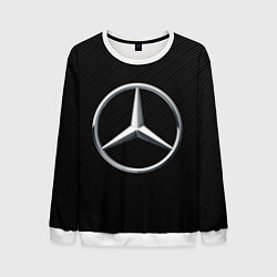 Свитшот мужской MERCEDES-BENZ CARBON, цвет: 3D-белый