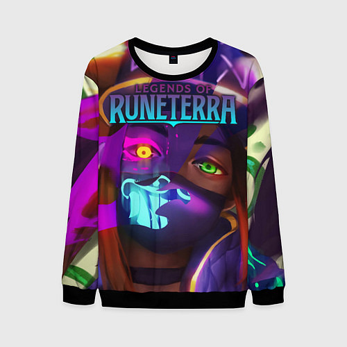 Мужской свитшот Legends of Runeterra / 3D-Черный – фото 1