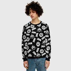Свитшот мужской Doom Eternal, цвет: 3D-черный — фото 2