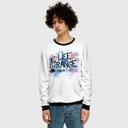 Свитшот мужской LIFE IS STRANGE, цвет: 3D-черный — фото 2