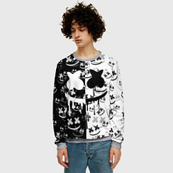 Свитшот мужской Fortnite & Marshmello, цвет: 3D-меланж — фото 2