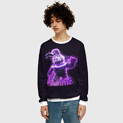 Свитшот мужской Five Nights At Freddy's, цвет: 3D-белый — фото 2
