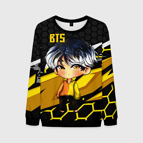 Мужской свитшот BTS / 3D-Черный – фото 1
