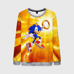 Свитшот мужской Sonic, цвет: 3D-меланж